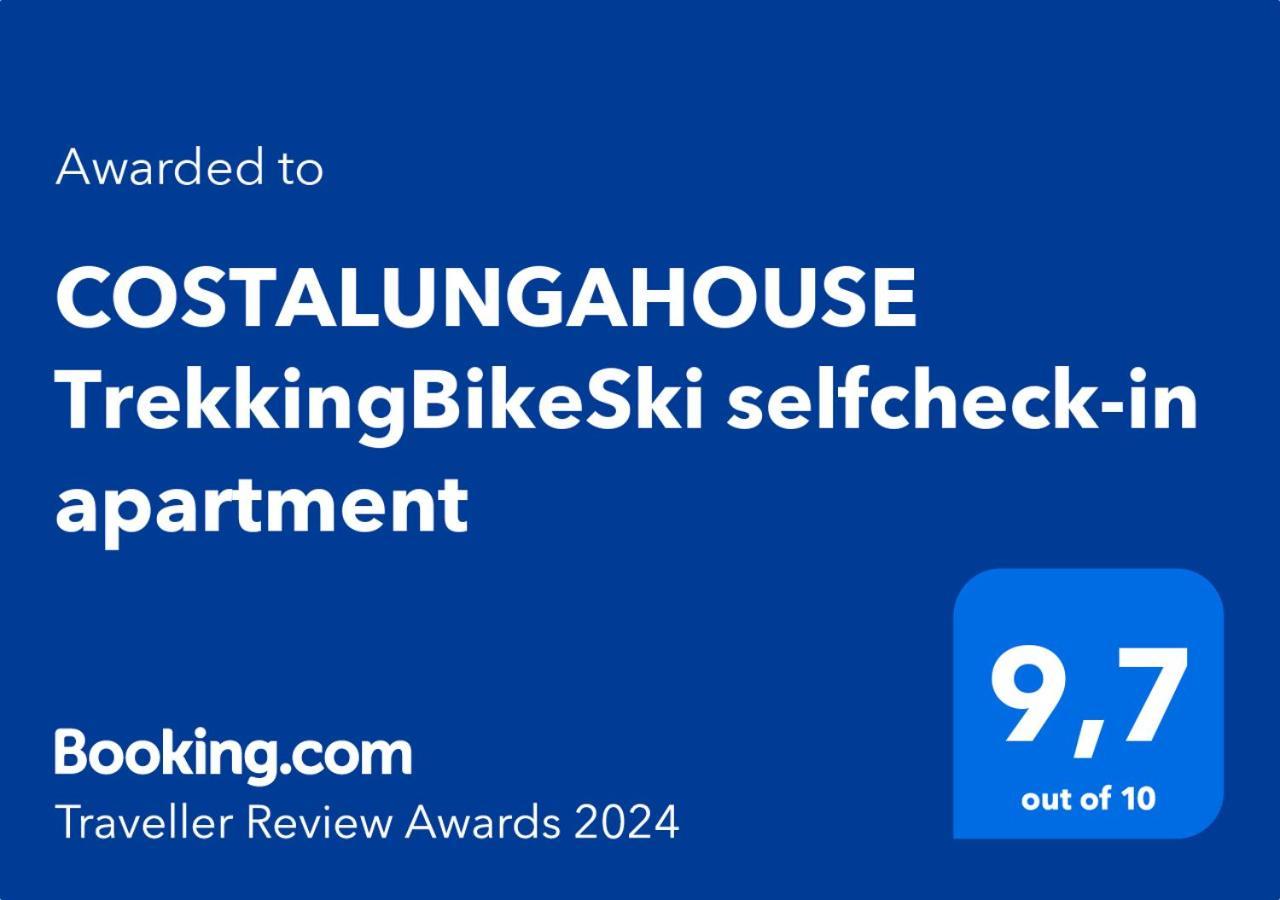 Costalungahouse Trekkingbikeski Selfcheck-In Apartment Karersee Exterior foto